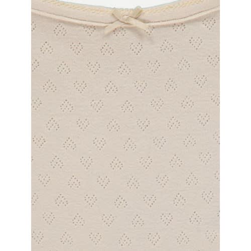 5 Pack Brown Pointelle Sleeveless Bodysuits