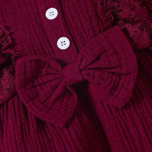 Girl Jumpsuit - Wine