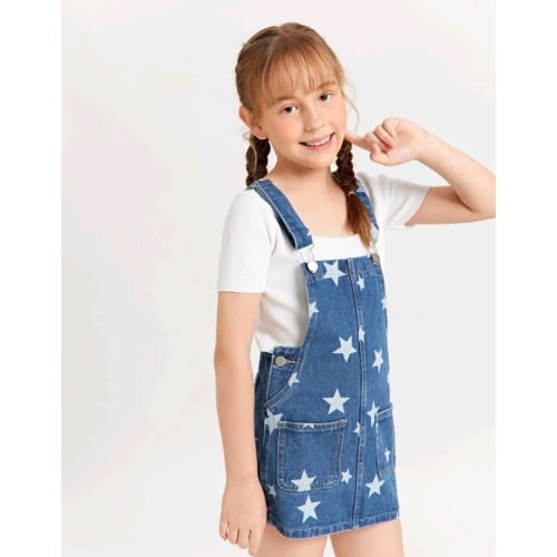 Girls All Stars Skirtalls Dungarees
