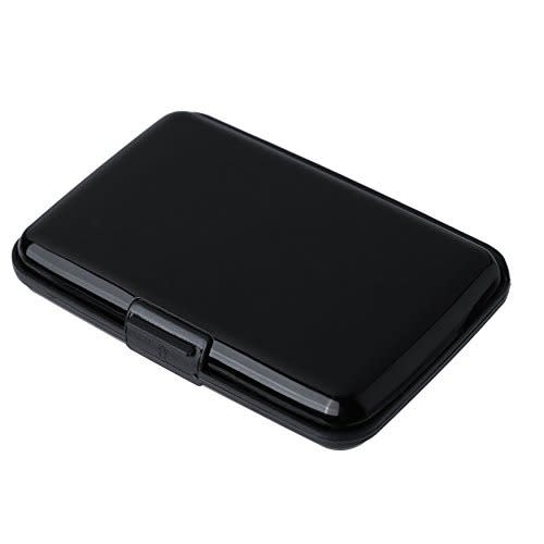 Security Credit Card Case Wallet - Available In 3 Colors To Pick From – Blue, Red & Black
