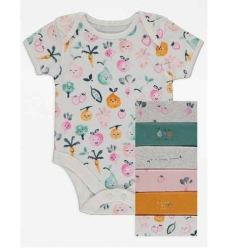 Baby Bodysuits - 7 Pieces