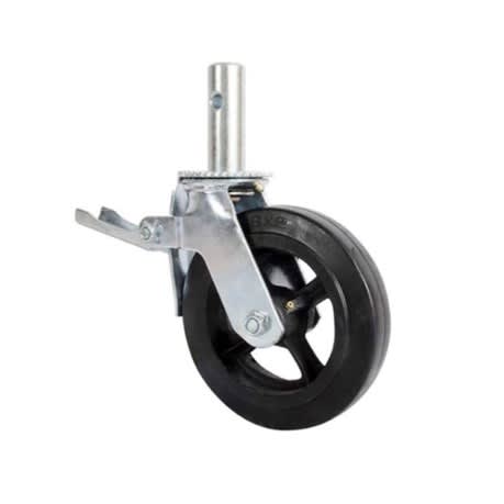 Scaffolding Caster Wheel + Brake -8 inch -4Pieces
