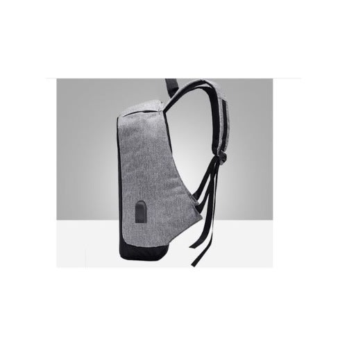 Anti Theft Security Travel Laptop Bag With Usb Ports And Key Lock - Grey