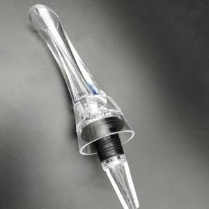 1Pc Portable Wine Decanter Red Wine Aerating Pourer Spout Decanter Wine Aerator Quick Aerating Pouring Tool Pump