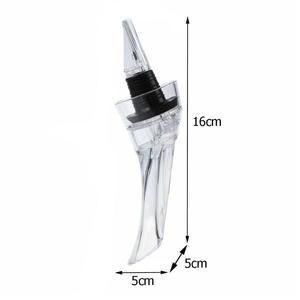 1Pc Portable Wine Decanter Red Wine Aerating Pourer Spout Decanter Wine Aerator Quick Aerating Pouring Tool Pump