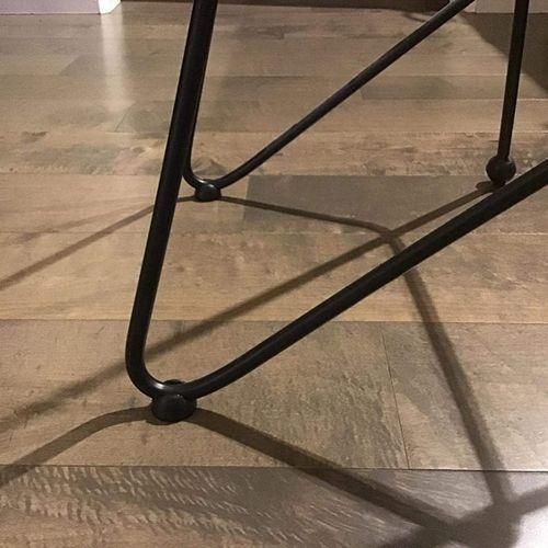 10 PCS Hairpin Leg Protector Feet Metal Coffee