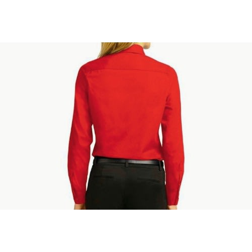 Ladies Formal Dress Shirt  - Red