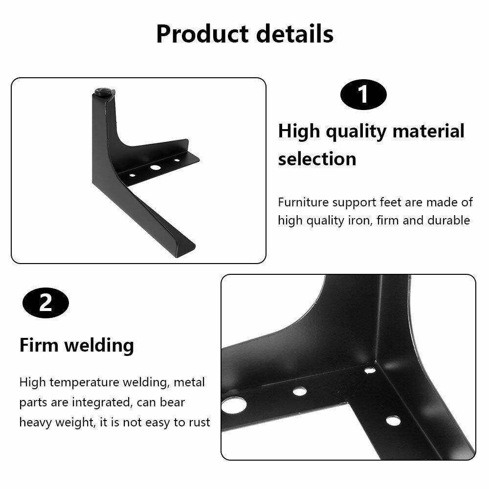 1PC Carbon Steel 4Inch 10cm DIY Furniture Sofa Legs Modern Metal Diamond Triangle Furniture Cabinets Bed Chair Table Feet-Golden 1pcs