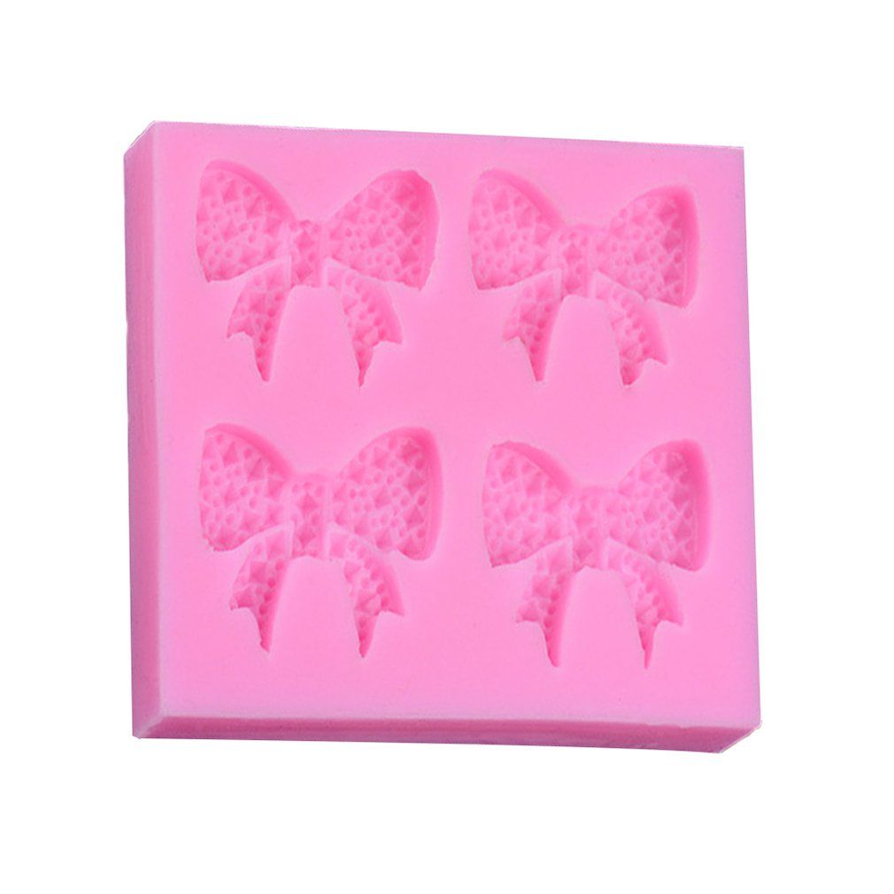 Bow Fondant Cake Mold Silicone Mold Cake Decoration Baking Tools