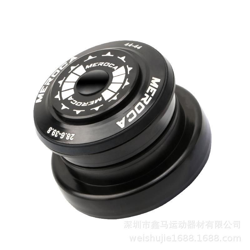 Meroca Bicycle Headset Threaded Headset Mountain Bike Taper Pipe Straight Pipe Faucet Bearing Shaft Road Hidden Peilin Bowl Set