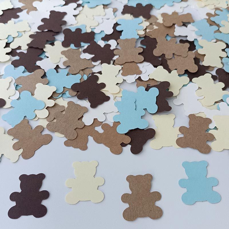 100Pcs/Pack Cartoon Bear Birthday Decorations Baby Shower Children's-100pcs