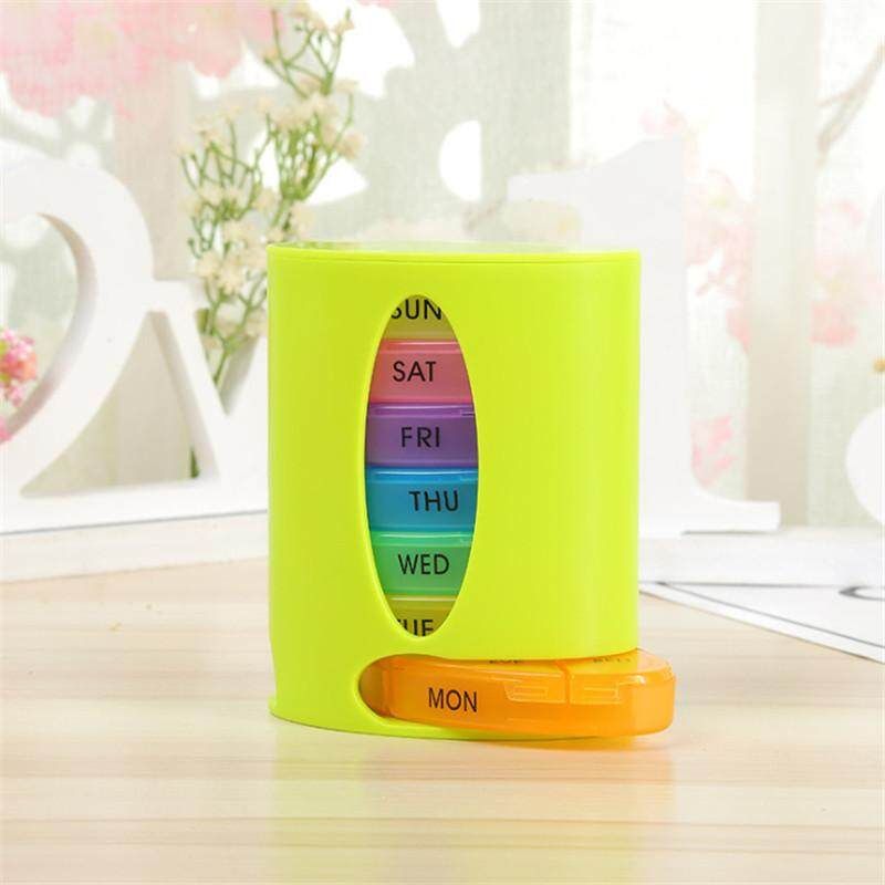 Travel Portable Removable Can Be Packed With 28 Boxes Of Medicine White