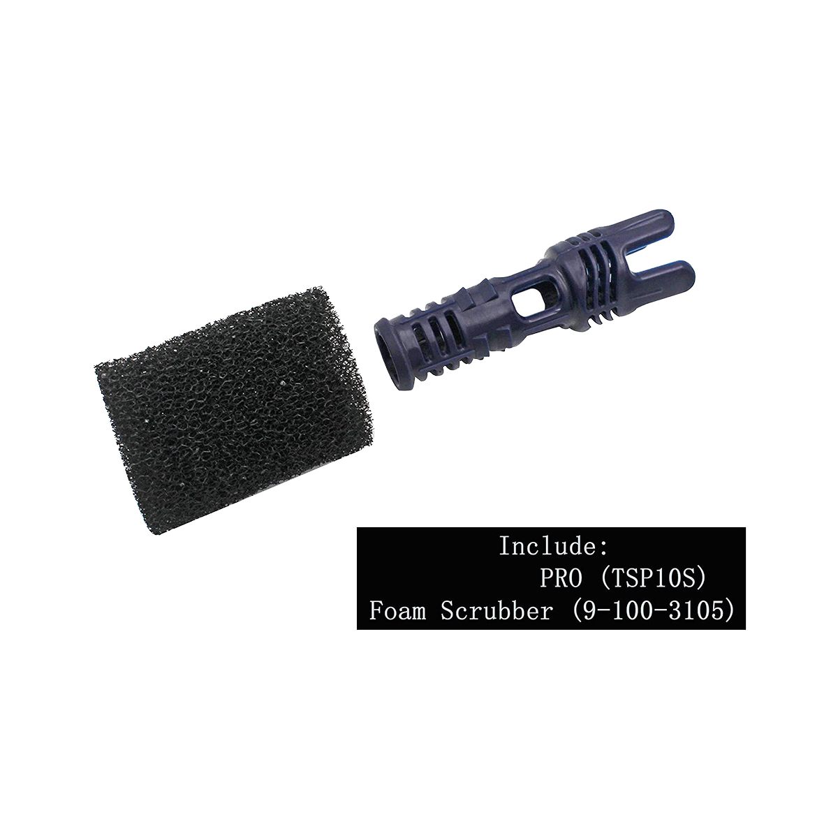 TSP10P Tail Sweep+8Pcs 9-100-3105 Sweep Hose Scrubber for