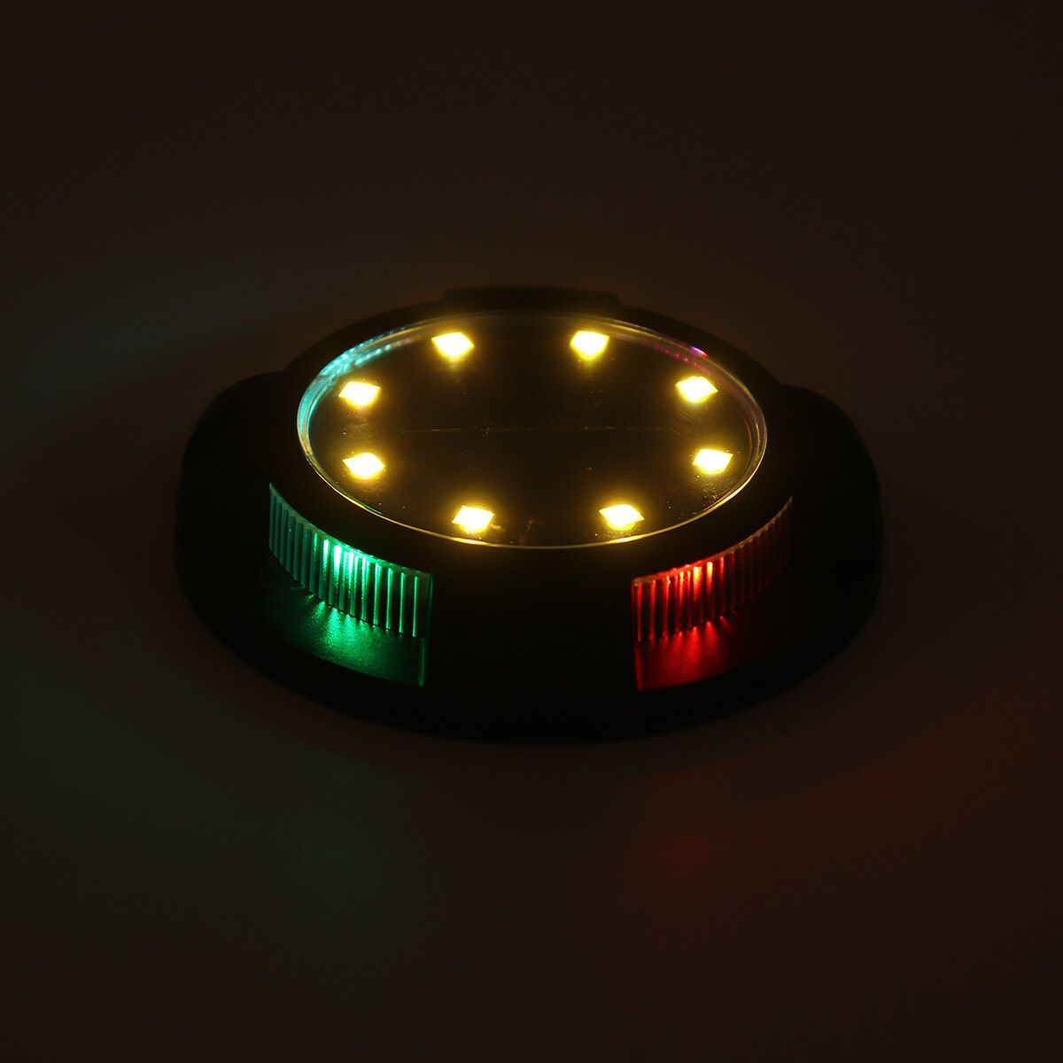 Solar Powered 12LED Waterproof IP67 Ground Buried Light Floor Decking Landscape Patio Outdoor Garden Lawn Lamp Decor Multicolor+White/Warm White Warmwhite+Colorful