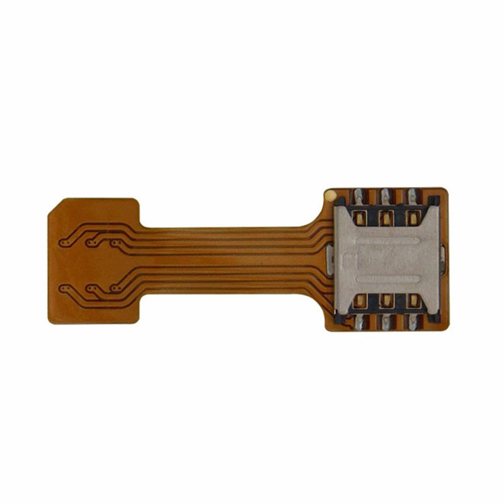 Universal Hybrid SIM Card Slot Dual Adapter Extender Nano To