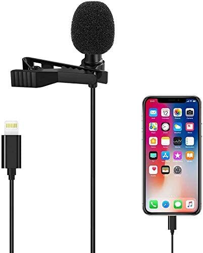 IPhone Head Lavalier Lapel Microphone For Smartphone Laptop