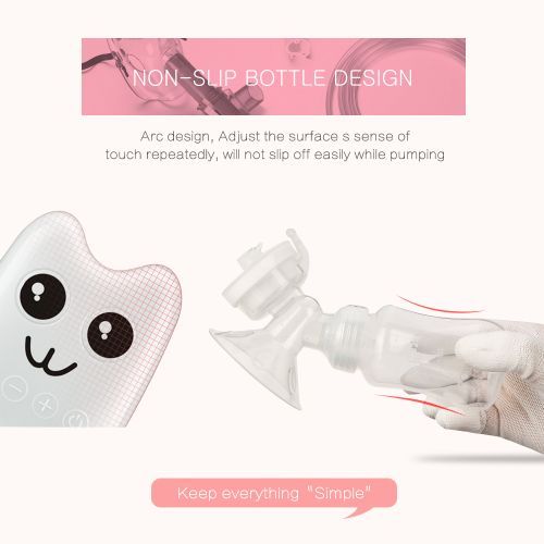 Electric Breast Nursing Pump Milk Suckers Feeding Bottle