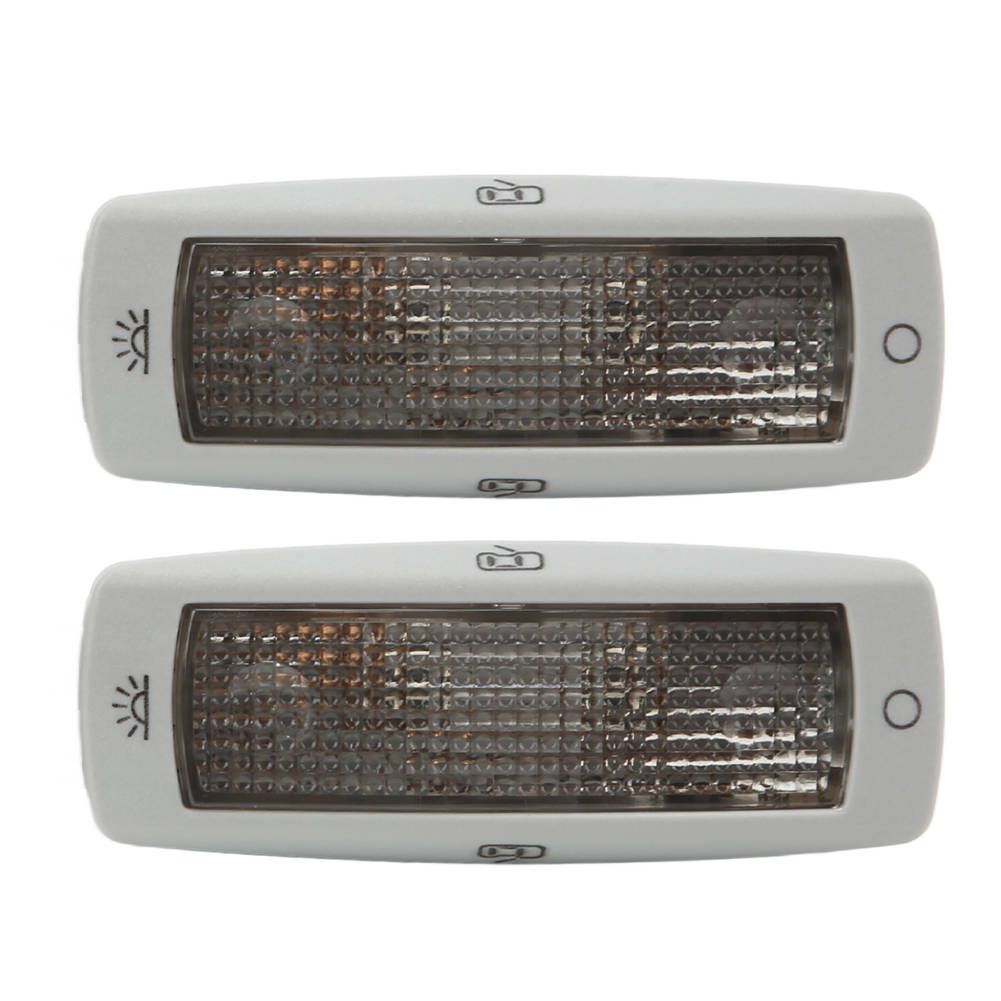 2pcs Rear Reading Dome Light 3B0947291 Gray Shell High