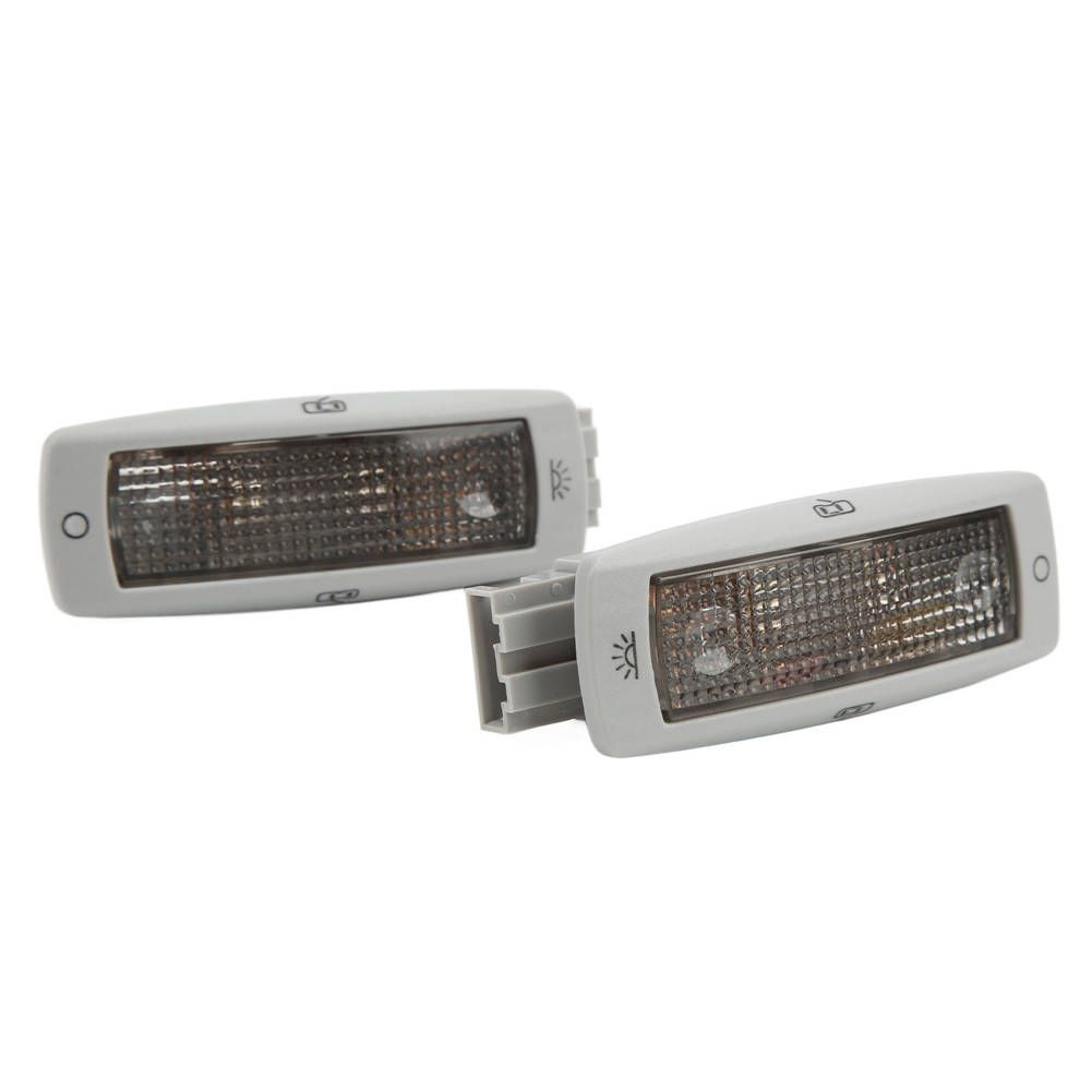 2pcs Rear Reading Dome Light 3B0947291 Gray Shell High