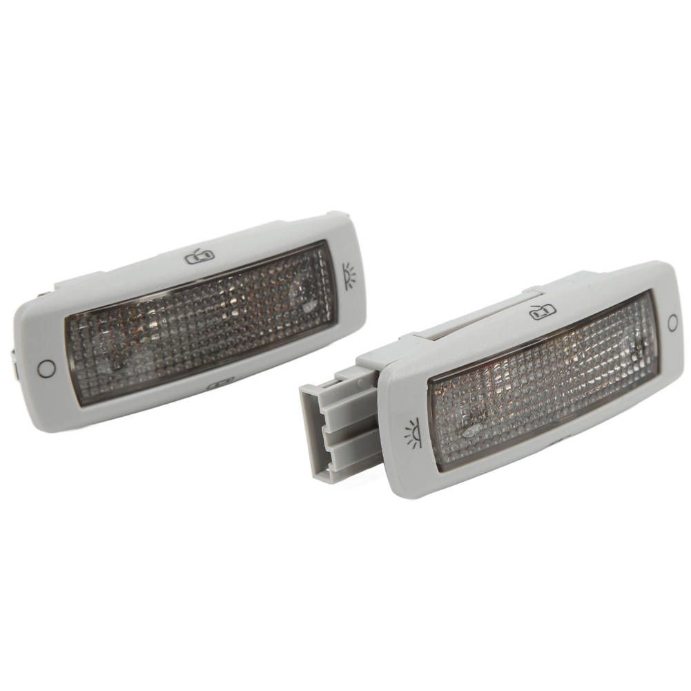 2pcs Rear Reading Dome Light 3B0947291 Gray Shell High