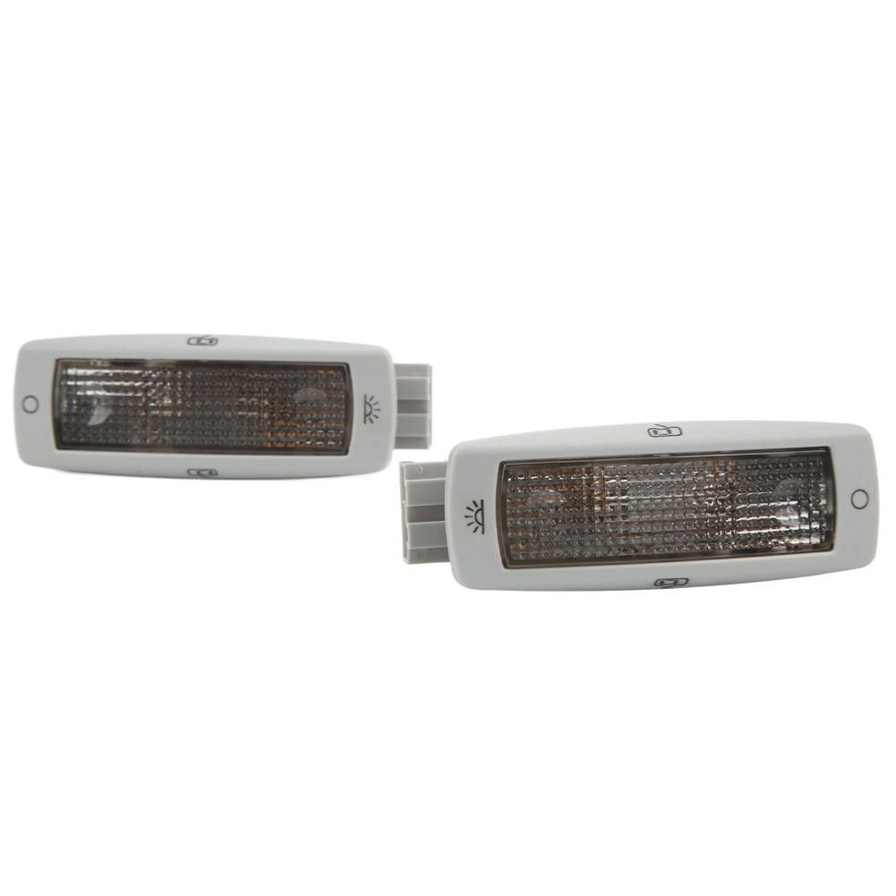 2pcs Rear Reading Dome Light 3B0947291 Gray Shell High