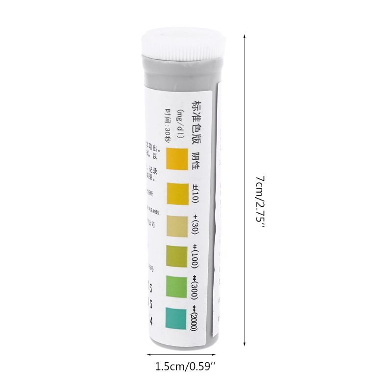 20Pcs Test Urine Protein Test Strips Kidney Urinary Tract Infection Test Paper