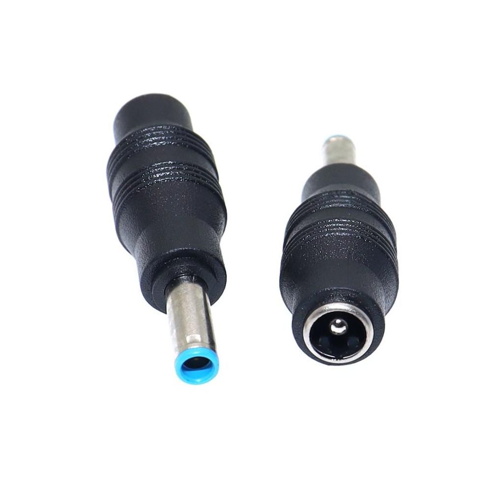 4.5 X 3.0 Mm 7.4 X 5.0 Mm DC Male To 5.5 X 2.1mm DC Female Power Plug Adapter Connector With Chip For DELL For