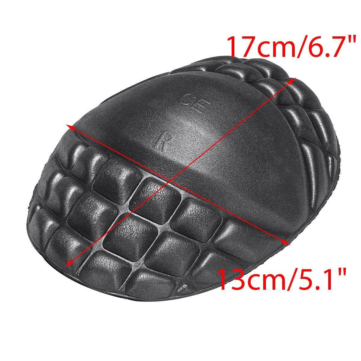 Motorcycle Jacket Armour Insert Shoulder Elbow Knee Back Impact Protection