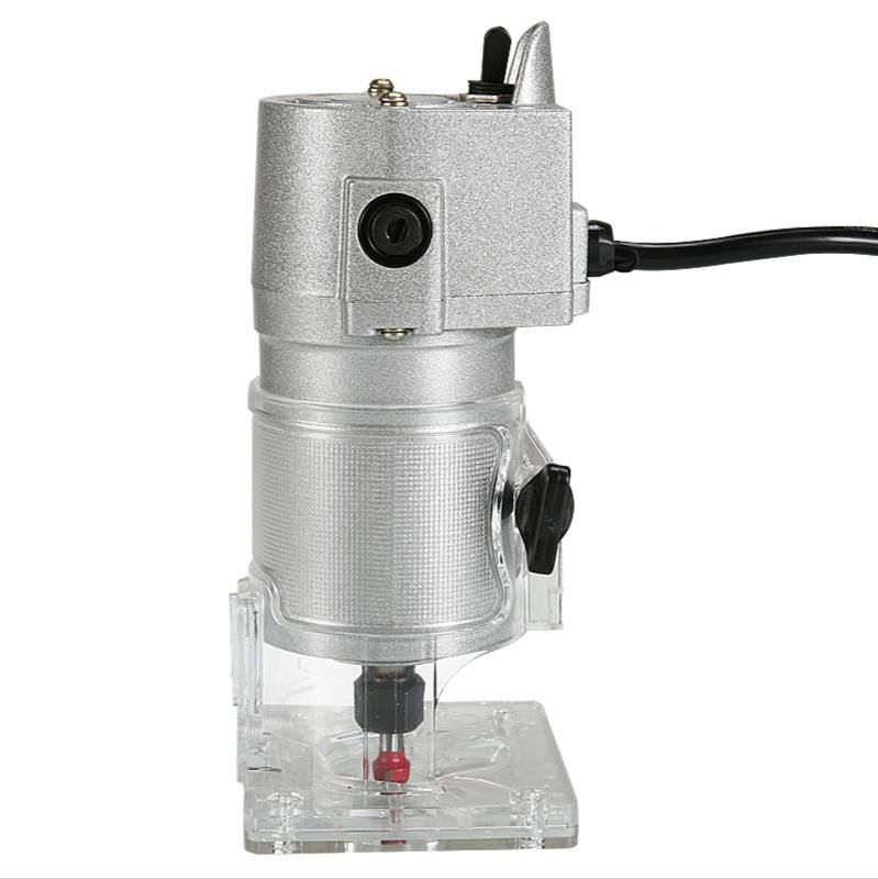 3701 All-Aluminum Trimming Machine 220V 800W Electric Wood Milling Slotting Machine Woodworking  Machine