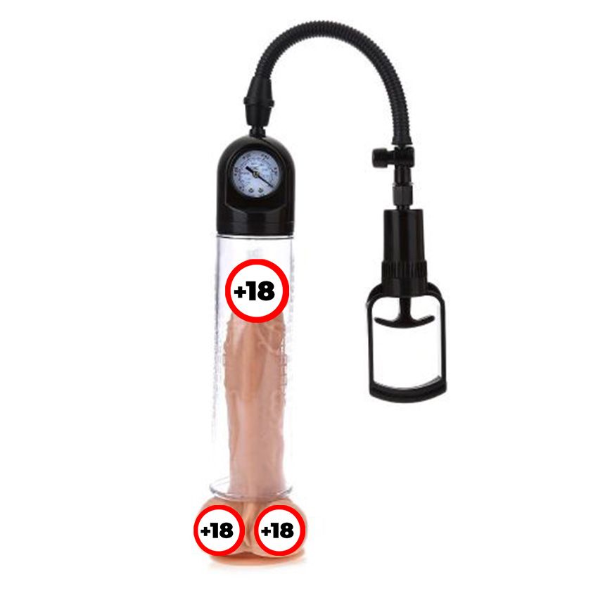 Male Penis Vacuum Pump Air Enlarger Extender Manual Operating Penis Massager For Male Erection Enhancement