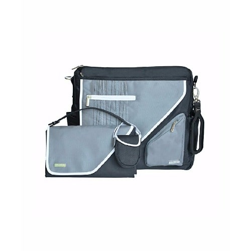 JJ Cole Diaper Bag - Grey