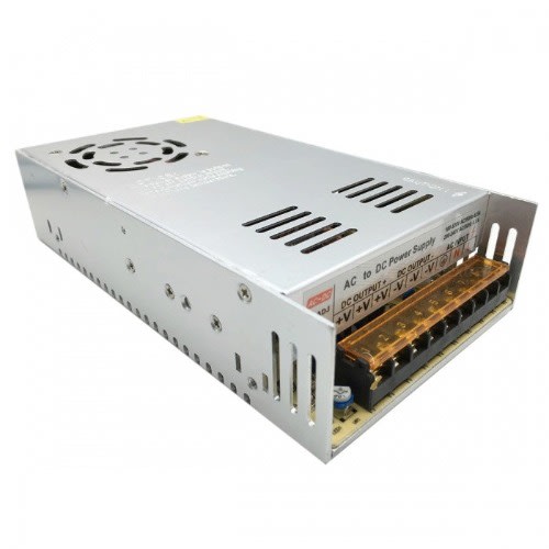 Ac 220v / 240v To Dc 12v 40a 500w Switching Power Supply - Silver