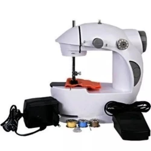 Red Box 4 In 1 Electric Mini Sewing Machine + Foot Pedal And Adapter Cable