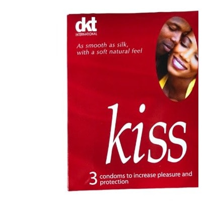 Dkt - Kiss Condom - 3's By 36 Packs