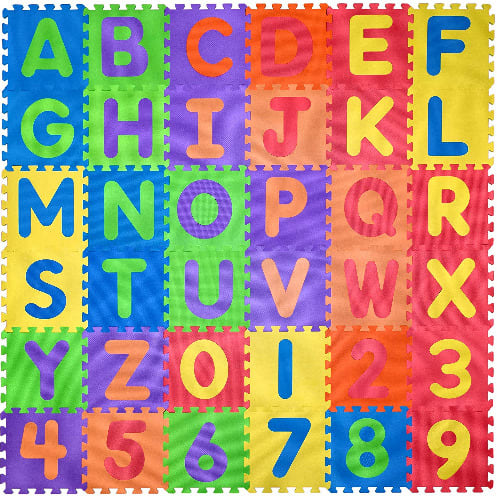 Alpha-numeric Foam Play-Mat