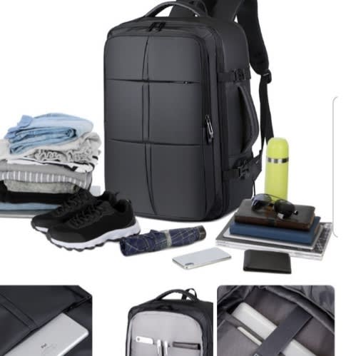 Business Waterproof Travel Backpack - Multifunction Laptop Bag