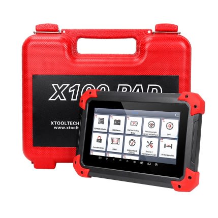 X100 Pad Plus Car Diagnostic Tool With 12 Kinds Special Functions