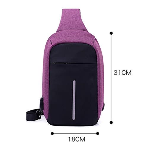 Bobby1  Sling Bag, Anti Theft Travel & Laptop Backpack- Pink