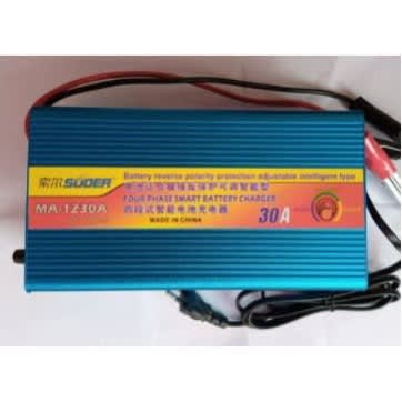 30a Battery Charger With Digital Display