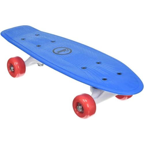 Ozbozz Plastic Skateboard - Blue
