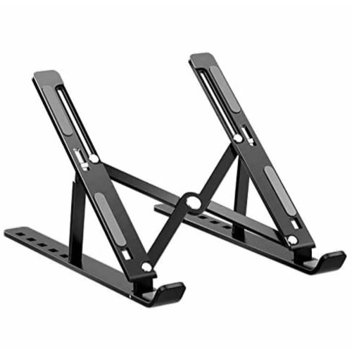 Adjustable Laptop Stand For Desk - Black