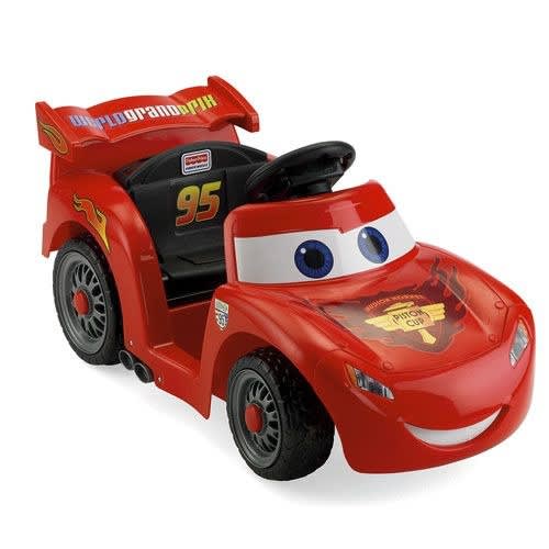 Power Wheels Lightning Mcqueen Ride-On - 6v