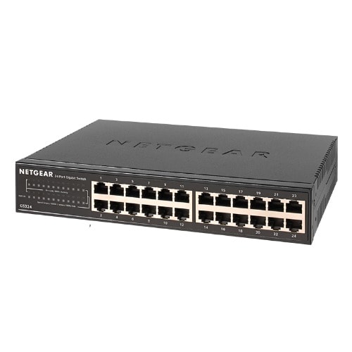 24-Port Gigabit Ethernet Unmanaged Switch - GS324