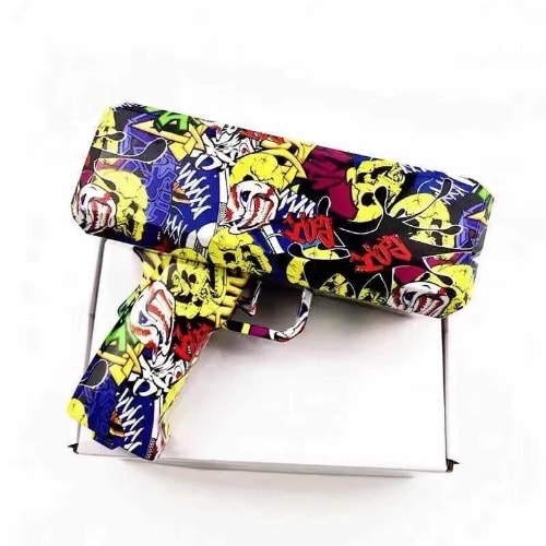 Graffiti Cash Canon Money Gun Spraying Machine