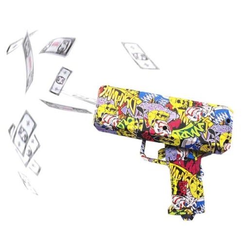 Graffiti Cash Canon Money Gun Spraying Machine