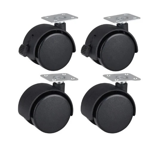 Castor Wheel Roller With Brake -Set Of 4