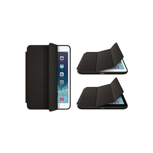 Smart Flip Case For iPad 6 with Full Glass Screen Protector