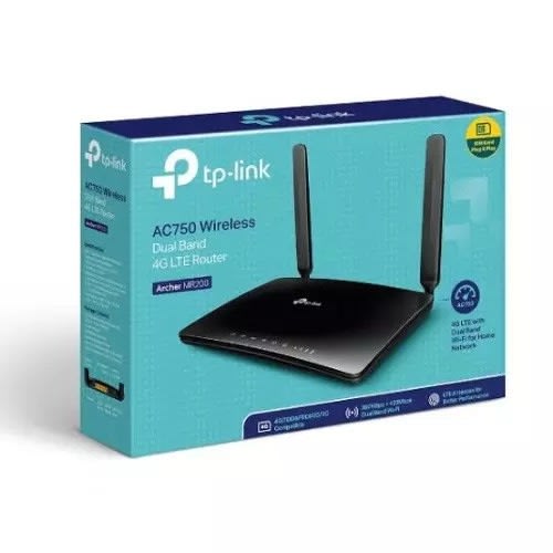 Ac750 Wireless Dual Band 4g Lte Router - Archer Mr200