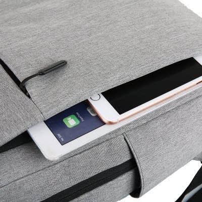 Smart Business Officelite Anti Theft Laptop Backpack With Usb Charging Port - Grey