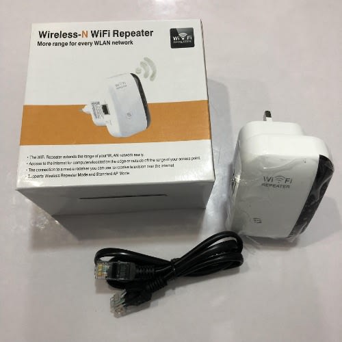 WiFi Repeater For Extending Range Of Your Wireless Network